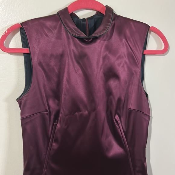 Vintage! DOLCE & GABBANA plum dress. Size 44 - Picture 3 of 8